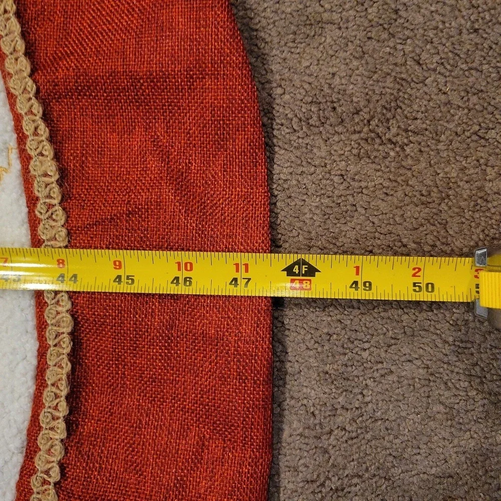 Christmas Tree Skirt Collar 48 Inch‎ Santa Soft Christmas Holiday